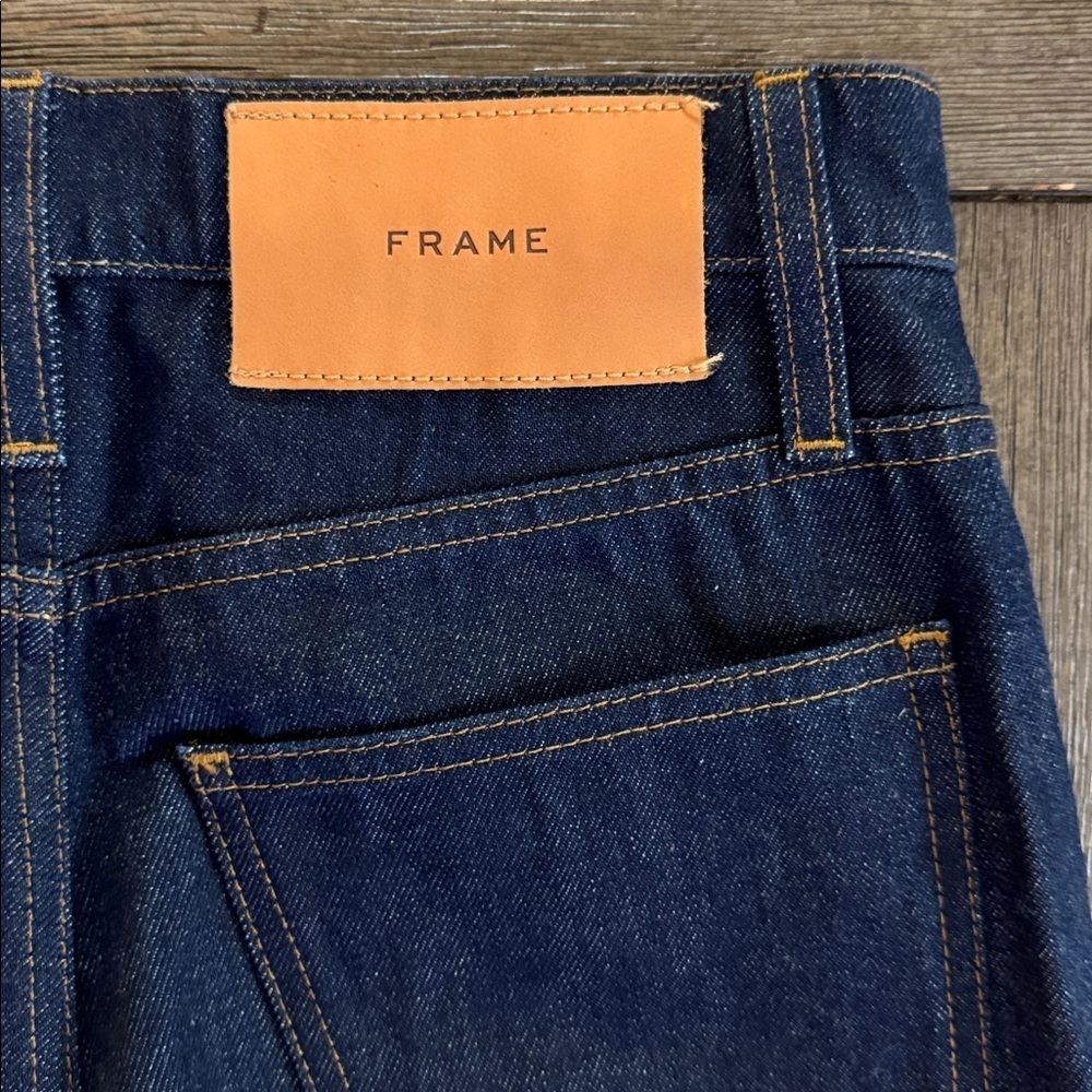 Frame Le Italien True Straight High Rise Jeans Rinse - Picture 6 of 13